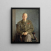 George C. Marshall - Thomas Edgar Stephens — kehystetty taideteos seinällä