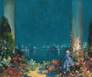 Une soirée enchantée à Venise - Thomas Edwin Mostyn — näkymä teoksesta