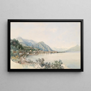 Thomas Ender - Blick ber den Comer See auf Bellaggio.webp