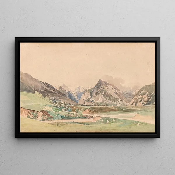 Thomas Ender - Gegend bei Flitsch.webp