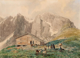 Thomas Ender - St Petersberg fortress near Silz in the Tyrol.webp