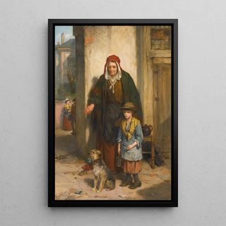 Thomas Faed - A Poor Beggar Bodie.webp