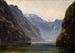 Königssee-järveltä - Thomas Fearnley — näkymä teoksesta