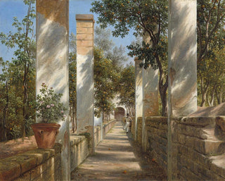 Pergola aux oranges - Thomas Fearnley — näkymä teoksesta