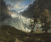 Le glacier de Grindelwald - Thomas Fearnley — näkymä teoksesta