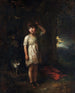 Poika kissan kanssa aamu - Thomas Gainsborough — näkymä teoksesta
