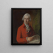 Charles Rousseau Burney 1747-1819 - Thomas Gainsborough — kehystetty taideteos seinällä