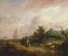 Rantamaisemaa paimenella ja hänen laumallaan - Thomas Gainsborough — näkymä teoksesta