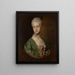 Elizabeth Wrottesley-, myöhemmin Grafton-herttuatar - Thomas Gainsborough — kehystetty taideteos seinällä