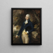 Francis Bassetin, Dunstanvillen herttuan - Thomas Gainsborough — kehystetty taideteos seinällä