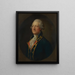 John Hobart 1723-1793 2. Buckinghamshiren kreivi - Thomas Gainsborough — kehystetty taideteos seinällä