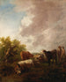 Maisemamaalaus karjalla - Thomas Gainsborough — näkymä teoksesta
