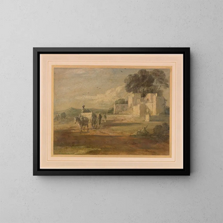 Thomas Gainsborough - Landscape with Horse and Cart and Ruin.webp