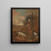 Major John Dade de Tannington Suffolk - Thomas Gainsborough — kehystetty taideteos seinällä