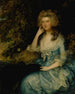 Mme William Tennant ja Mary Wylde istumassa maisemassa - Thomas Gainsborough — näkymä teoksesta