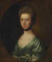Mme Isaac Elton - Thomas Gainsborough - Maalaus Portraitti — näkymä teoksesta