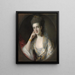 Mary Wise - Thomas Gainsborough - Muotokuva — kehystetty taideteos seinällä