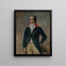 Muotokuva prinssi Ernest-Auguste 1771-1851, myöhemmin Hannoverin kuningas - Thomas Gainsborough — kehystetty taideteos seinällä