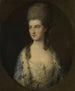 Muotokuva nuoresta naisesta nimeltä Miss Sparrow - Thomas Gainsborough — näkymä teoksesta