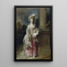 Arvoisa rouva Graham - Thomas Gainsborough — kehystetty taideteos seinällä
