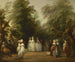 Le Mall dans le parc St James - Thomas Gainsborough — näkymä teoksesta