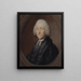 Thomas Gainsboroughin Le Révérend Samuel Uvedale - Maalaus — kehystetty taideteos seinällä