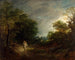 Metsäinen maisema kirvesmies - Thomas Gainsborough — näkymä teoksesta
