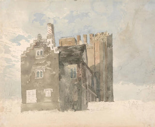 Hall de Layer Marney, Essex - Thomas Girtin — näkymä teoksesta