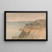 Lyme Regis Dorset - Thomas Girtin — kehystetty taideteos seinällä