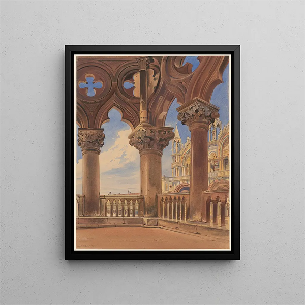 Thomas Hartley Cromek - St Marks Square from the Doges Palace.webp