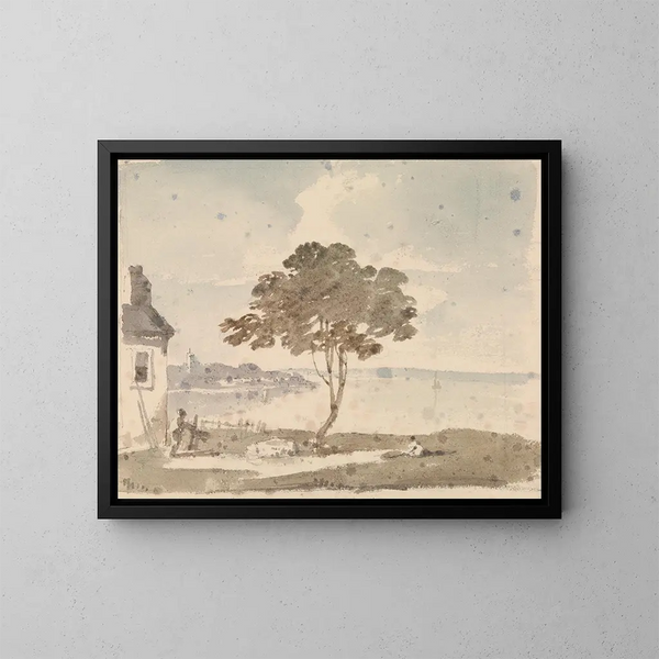 East Cowes, Île de Wight - Thomas Hastings — kehystetty taideteos seinällä