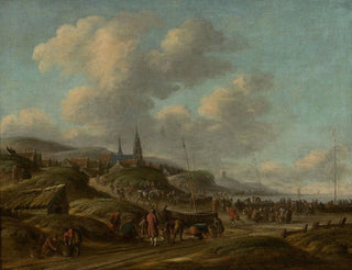 Côte à Scheveningen - Thomas Heeremans — näkymä teoksesta