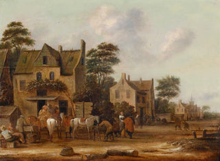 Rue de village - Thomas Heeremans — näkymä teoksesta