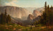 Yosemite-maalaus - Thomas Hill — näkymä teoksesta