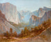 Vallée de Yosemite depuis Inspiration Point - Thomas Hill — näkymä teoksesta
