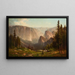 Yosemite-maalaus - Thomas Hill — kehystetty taideteos seinällä