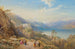Madonna del Sasso luostarista, Maggiore-järvi, Italia - Thomas Miles Richardson — näkymä teoksesta