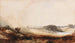 Alppimaisema-maalaus - Thomas Moran — näkymä teoksesta