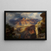 Grand Canyonin maalaus, Arizona - Thomas Moran — kehystetty taideteos seinällä