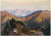 Yellowstone-altaan alempi ketju - Thomas Moran — näkymä teoksesta