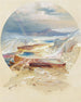 Minerva Yellowstone - Thomas Moran — näkymä teoksesta