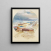 Minerva Yellowstone - Thomas Moran — kehystetty taideteos seinällä