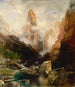 Sumua Kanabin kanjonissa, Utah - Thomas Moran — näkymä teoksesta