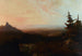 Vuoristokohtausmaalaus - Thomas Moran — näkymä teoksesta