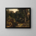 La Vallée - Thomas Moran — kehystetty taideteos seinällä