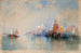 La lagune katsomassa Santa Maria della Saluteen - Thomas Moran — näkymä teoksesta