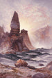 Tower Fallsin tornit Yellowstone - Thomas Moran — näkymä teoksesta