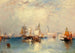 Venetsian Suurkanava Maalaus - Thomas Moran — näkymä teoksesta