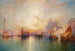 Venetsian Grand Canal auringonlaskussa - Thomas Moran — näkymä teoksesta