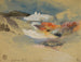 Yellowstone kuumat lähteet - Thomas Moran — näkymä teoksesta